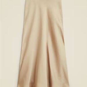 J. Crew Cream Maxi Skirt